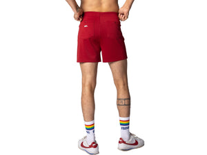 Coaches Short - Red