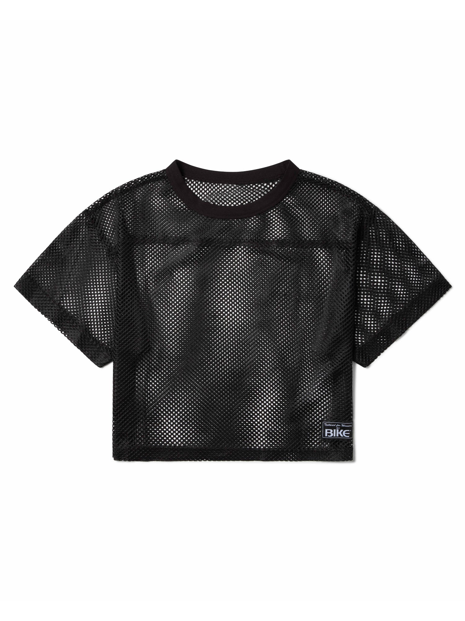 Black Short Sleeve Mesh Practice Jersey - Main Image