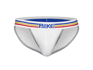 White Bike Athletic underwear jock briefs