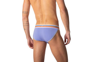 Stretch Cotton Jock Brief - Purple