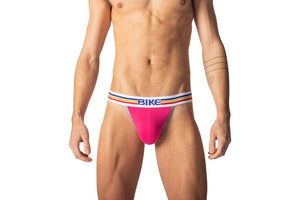Stretch Cotton Jock Brief - Hot Pink