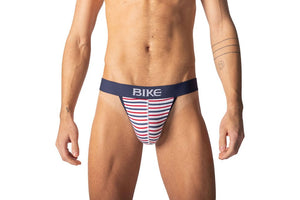 Stretch Cotton Jock Brief - Sailor Stripe