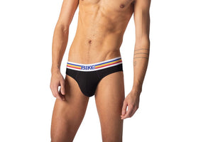 Stretch Cotton Brief - Black