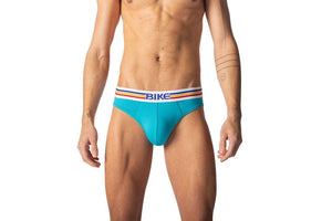 Stretch Cotton Brief - Teal