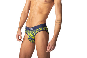 Stretch Cotton Brief - Flower Party