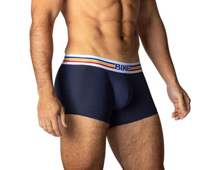 Stretch Cotton Trunk Underwear - Navy