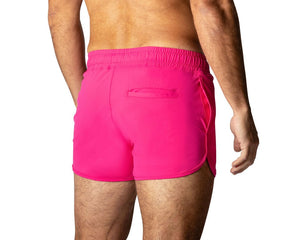 Track Short - Hot Pink