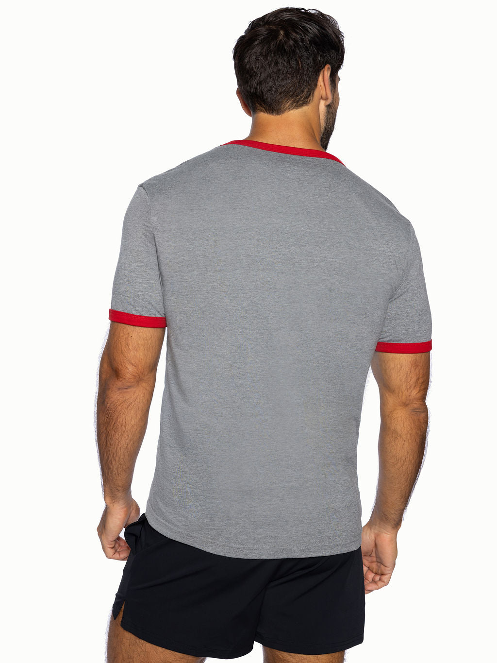 Guns N' Roses Classic Logo Ringer T-Shirt - Official Licensed Unisex Tee In Red