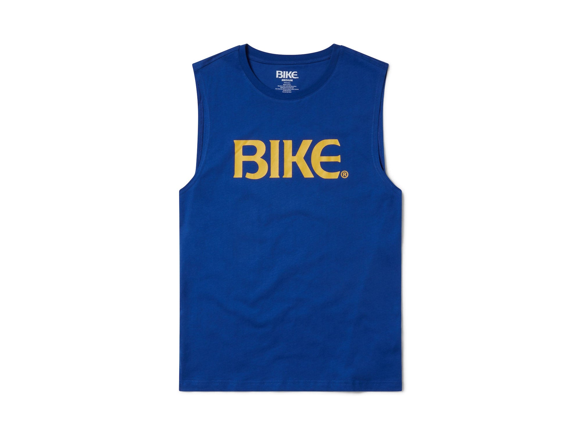blue BIKE® sleeveless tshirt