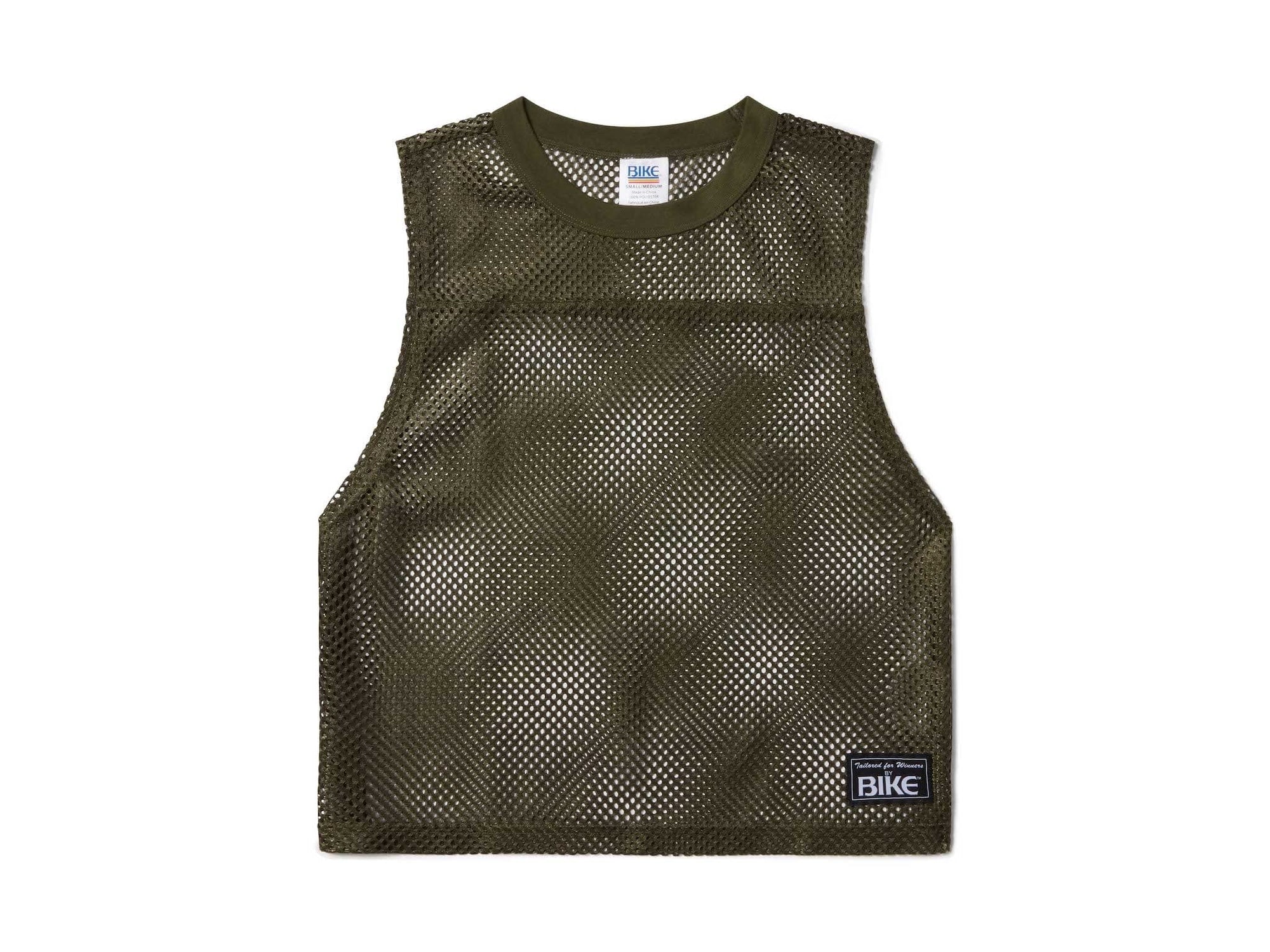 olive BIKE® sleeveless mesh shirt