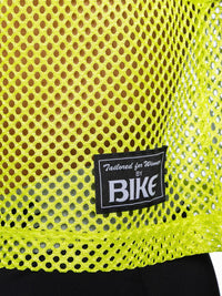 Hooded Sleeveless Practice Jersey - Acid Lime