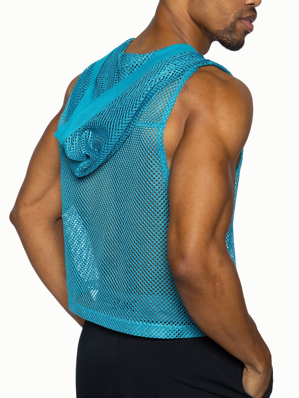 Hooded Sleeveless Practice Jersey