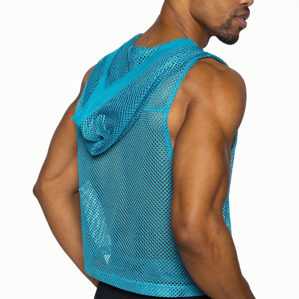 Hooded Sleeveless Practice Jersey