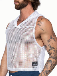 Hooded Sleeveless Practice Jersey
