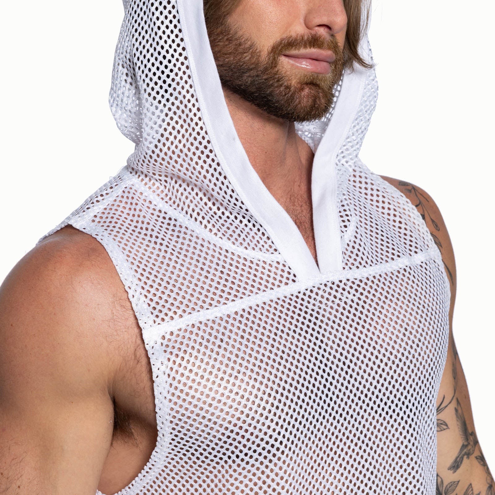 Hooded Sleeveless Practice Jersey