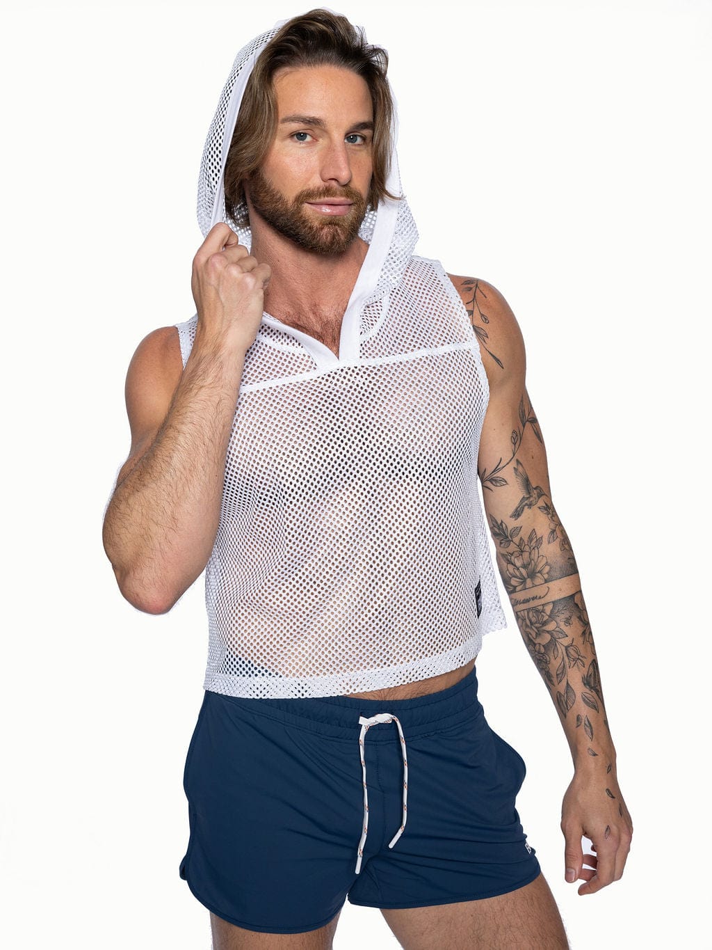 Hooded Sleeveless Practice Jersey