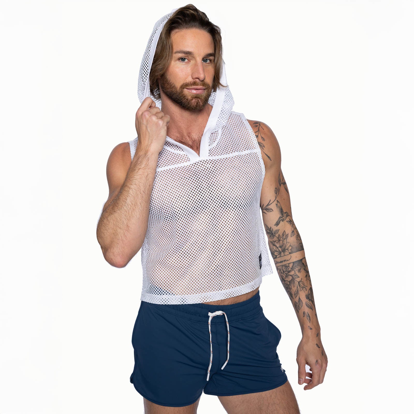 Hooded Sleeveless Practice Jersey