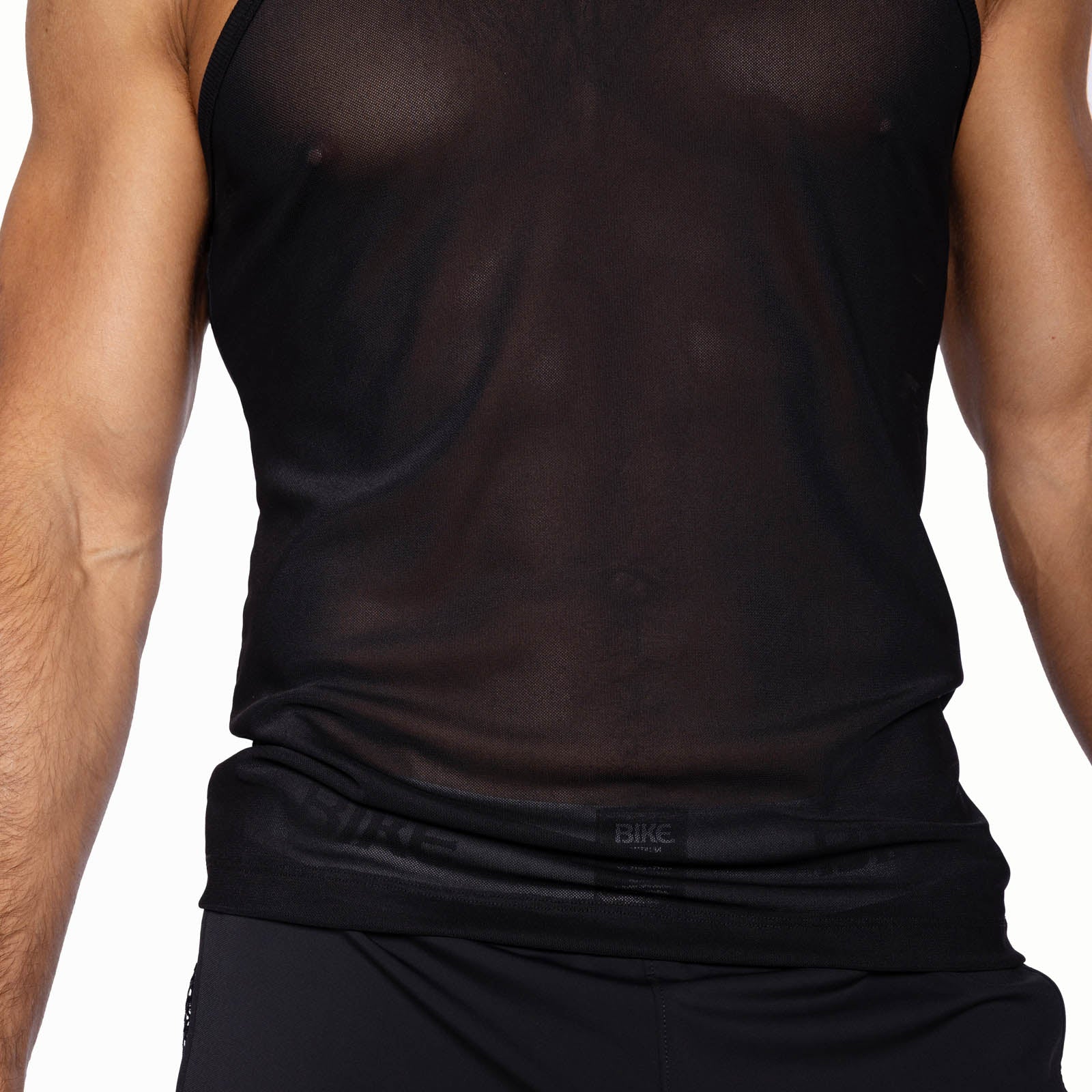 Men's Black Mesh Tank Top – BIKE Athletic Men's Black Mesh Tank Top – BIKE Athletic