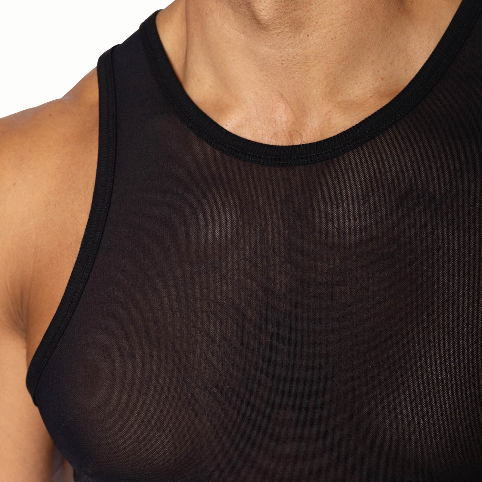 Men's Black Mesh Tank Top – BIKE Athletic