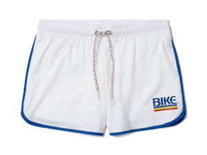 white BIKE® track short