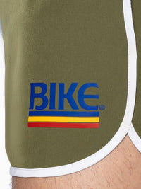 Track Short 4-Way Stretch - Olive