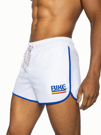 Track Short 4-Way Stretch - White