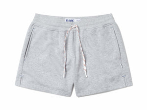 gray BIKE® french terry track short