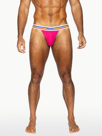 Stretch Cotton Jock Brief - Hot Pink