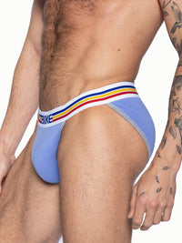 Stretch Cotton Jock Brief - Purple