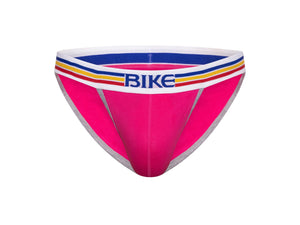 Stretch Cotton Jock Brief - Hot Pink