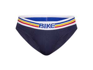 Stretch Cotton Brief - Navy