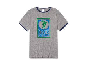 Gray Discus Athletic tshirt