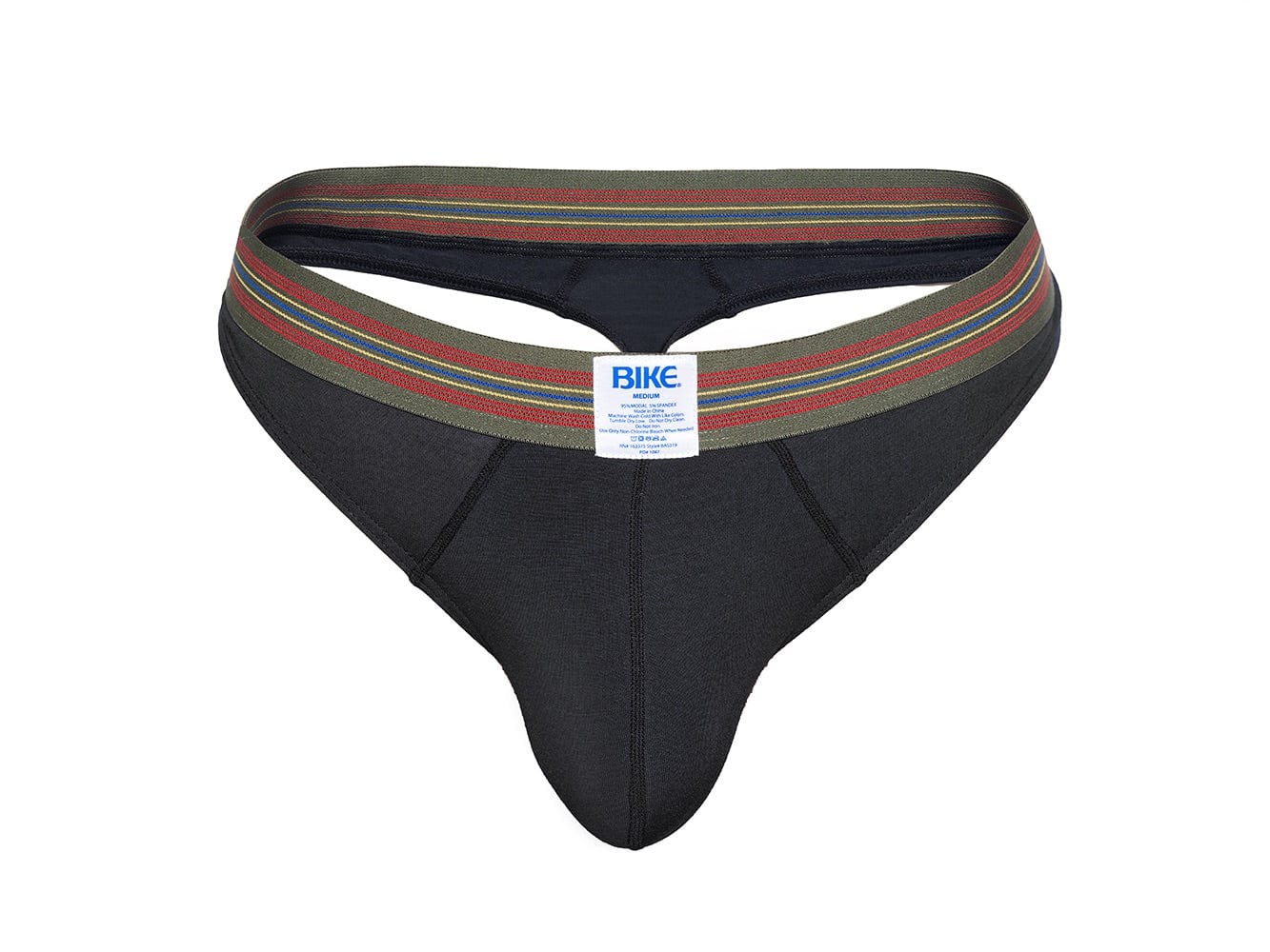 Active Thong Underwear - Black