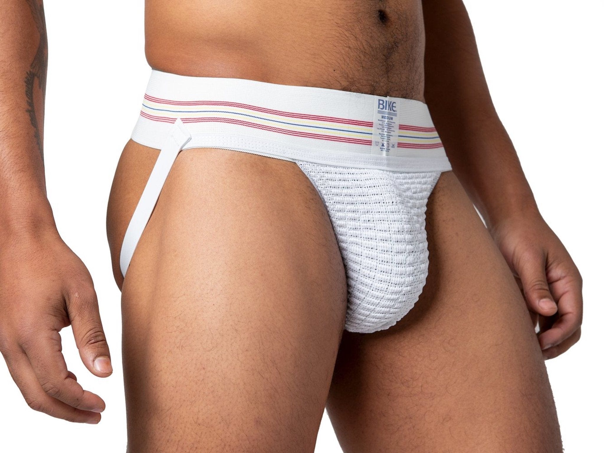 Original Cotton BIKE Jockstrap 2” Waistband XL Athletic Supporter Authentic  BIKE