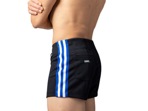 Football Cut-off Short - Black