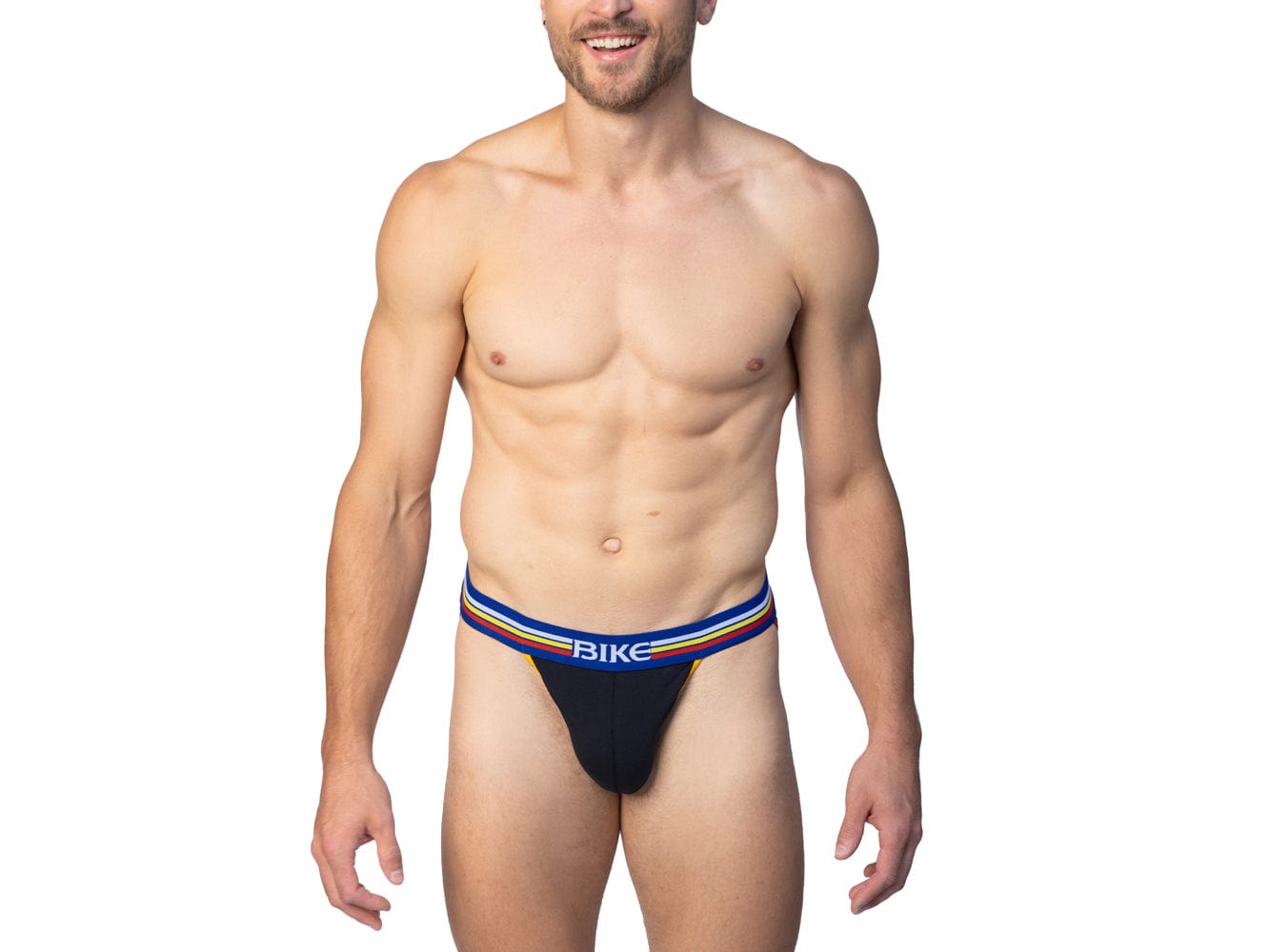 Black and olive Bike Athletic underwear jock briefs