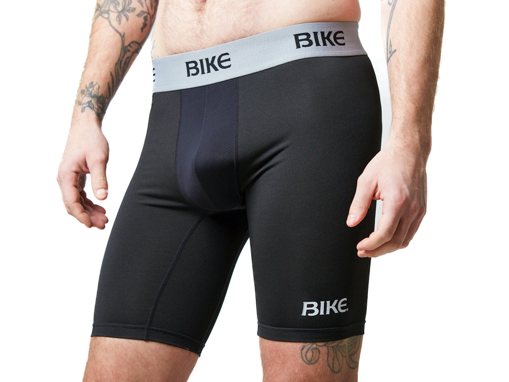 Men\'s Black Compression Shorts - BIKE® Athletic