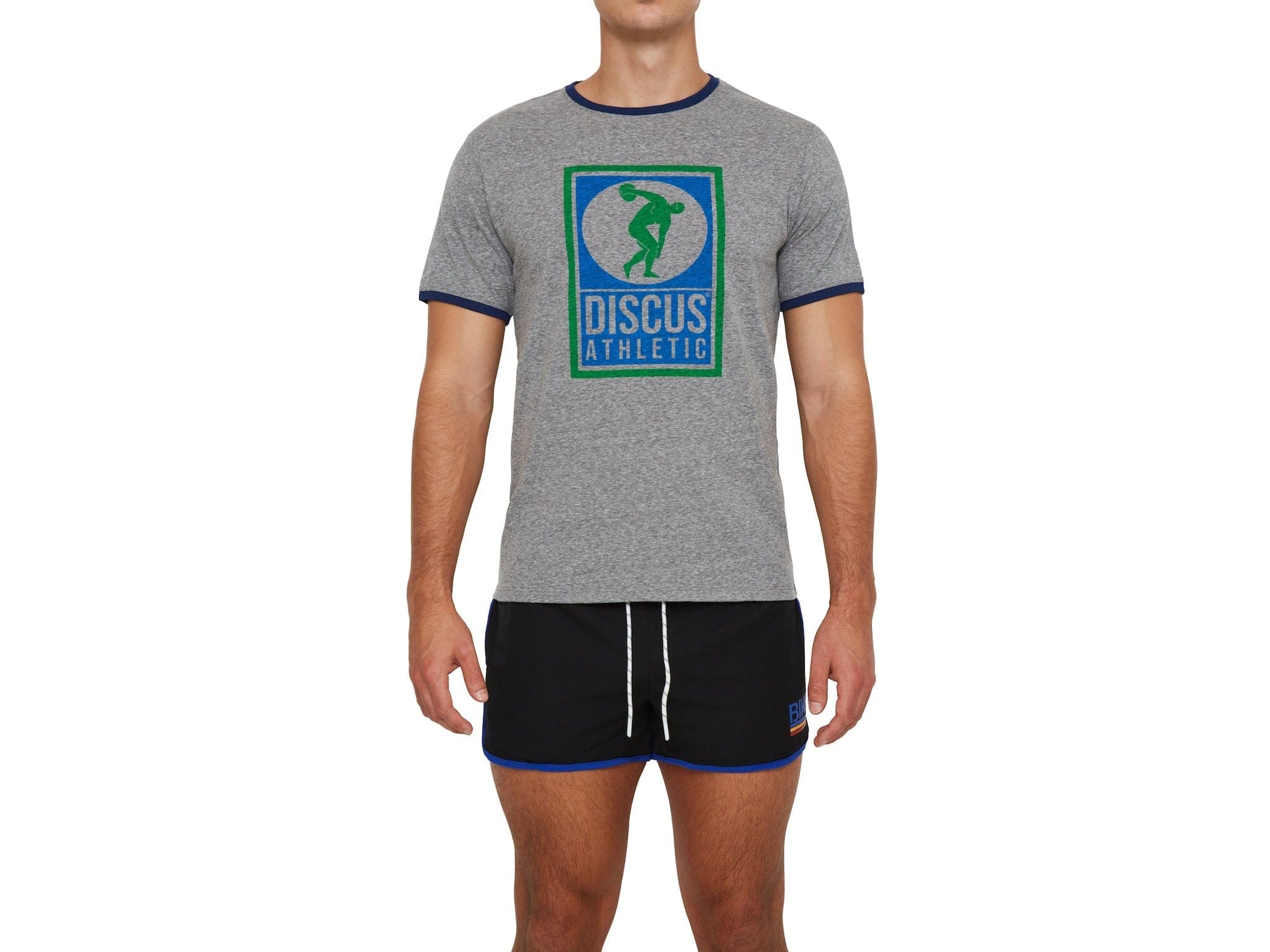 Gray Discus Athletic tshirt