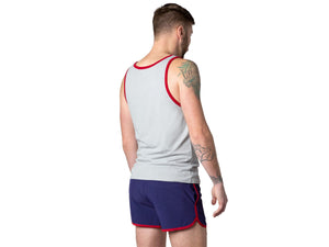 Logo Ringer Tank Top - Winners Wear BIKE