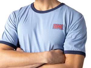 Classic Ringer T-Shirt - Lt. Blue/Navy