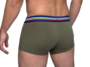 2 Pack Trunk Underwear - Black/Olive