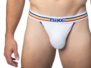 2 Pack Jock Brief Underwear - White/Royal